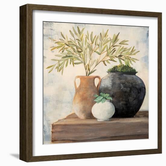 Calm Still Life II-Julia Purinton-Framed Premium Giclee Print