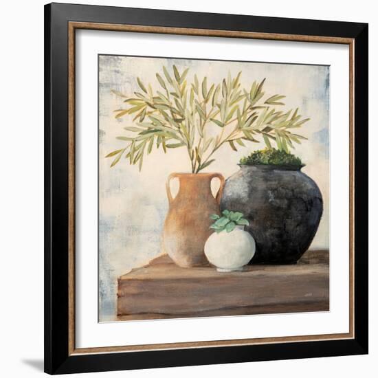 Calm Still Life II-Julia Purinton-Framed Premium Giclee Print