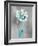 Calm Turquoise Fleur-Rikki Drotar-Framed Giclee Print