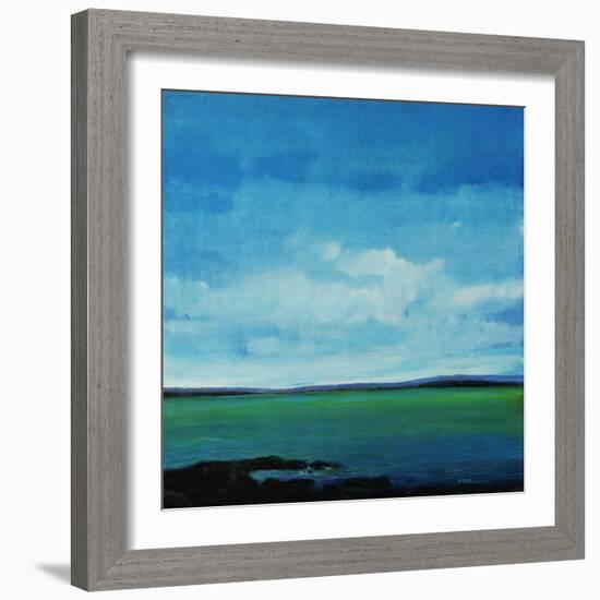 Calm Water Coast-Tim O'toole-Framed Giclee Print