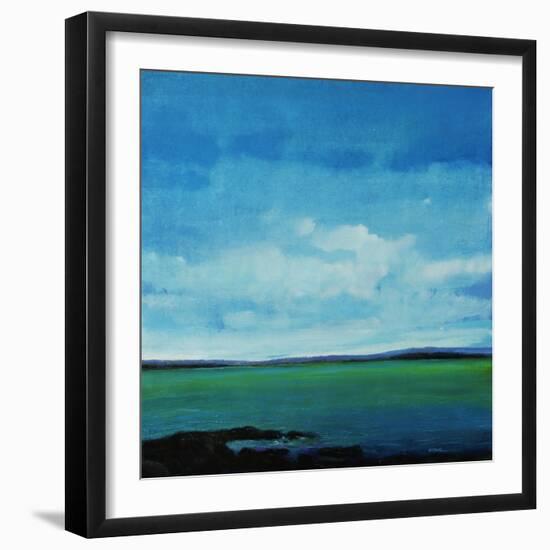 Calm Water Coast-Tim O'toole-Framed Giclee Print