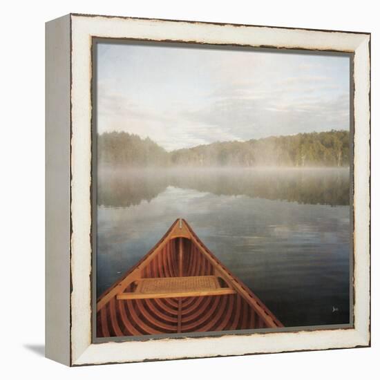 Calm Waters Canoe I-Jess Aiken-Framed Premier Image Canvas