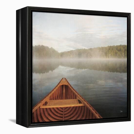 Calm Waters Canoe I-Jess Aiken-Framed Premier Image Canvas