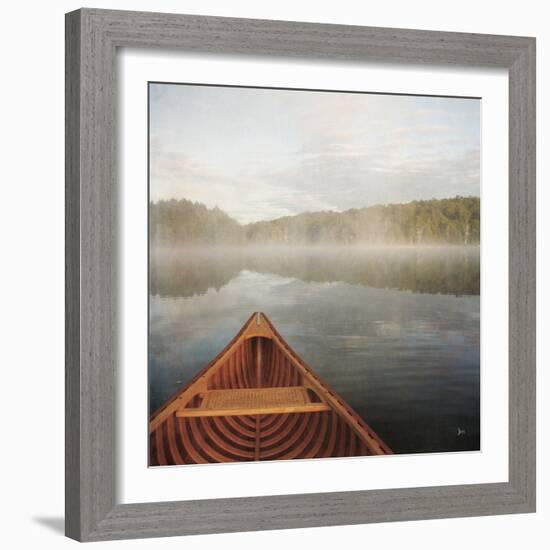 Calm Waters Canoe I-Jess Aiken-Framed Photographic Print