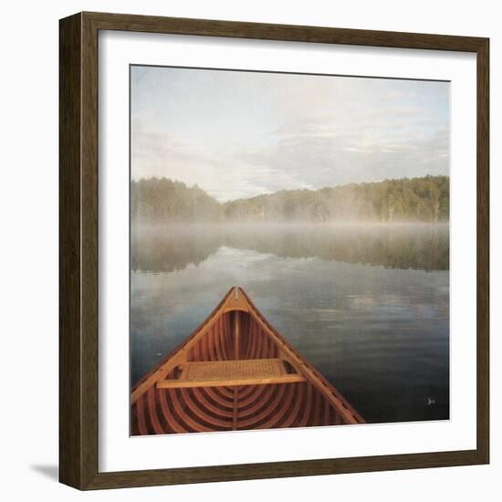 Calm Waters Canoe I-Jess Aiken-Framed Photographic Print