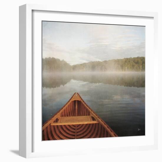 Calm Waters Canoe I-Jess Aiken-Framed Photographic Print