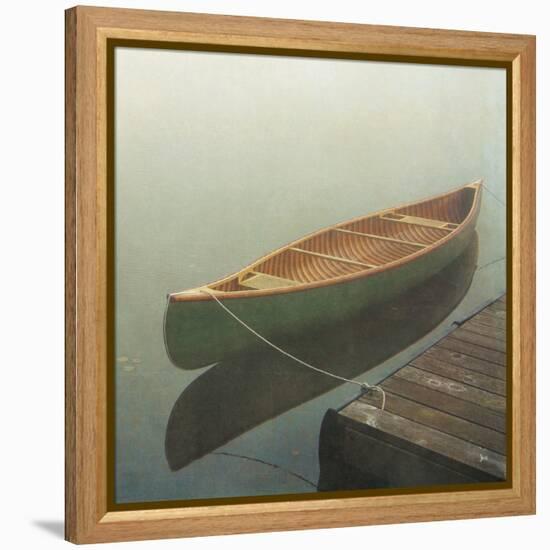 Calm Waters Canoe II-Jess Aiken-Framed Premier Image Canvas