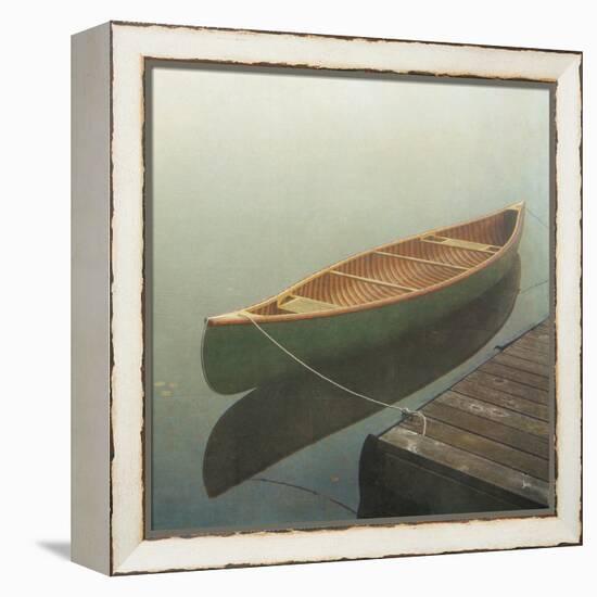 Calm Waters Canoe II-Jess Aiken-Framed Premier Image Canvas