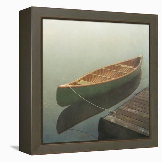 Calm Waters Canoe II-Jess Aiken-Framed Premier Image Canvas