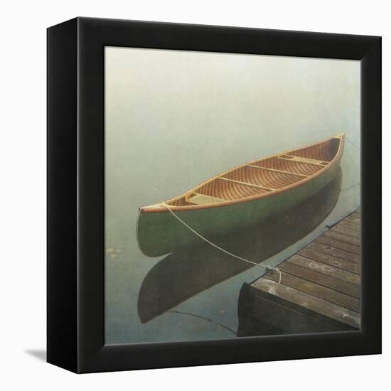Calm Waters Canoe II-Jess Aiken-Framed Premier Image Canvas