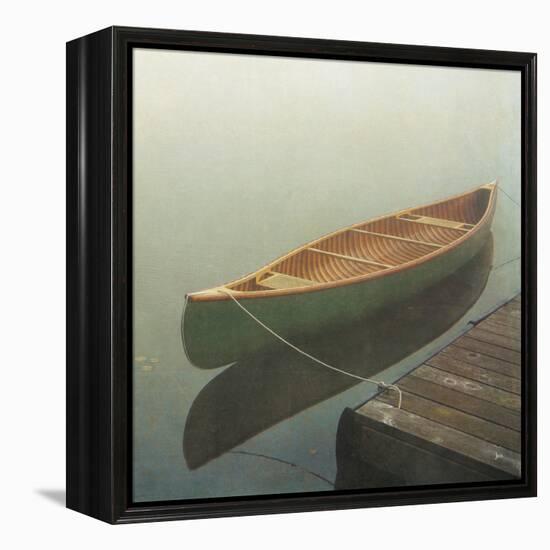 Calm Waters Canoe II-Jess Aiken-Framed Premier Image Canvas