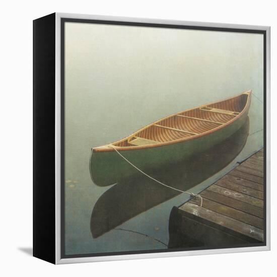 Calm Waters Canoe II-Jess Aiken-Framed Premier Image Canvas