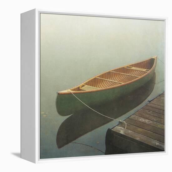 Calm Waters Canoe II-Jess Aiken-Framed Premier Image Canvas