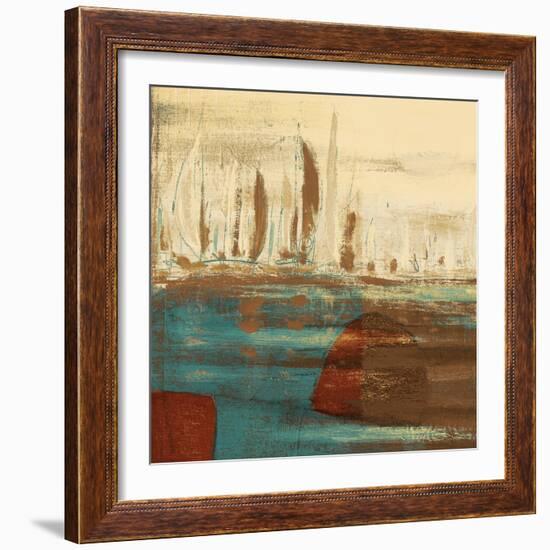 Calm Waters Square I-Kingsley-Framed Art Print