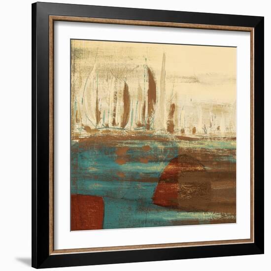 Calm Waters Square I-Kingsley-Framed Art Print