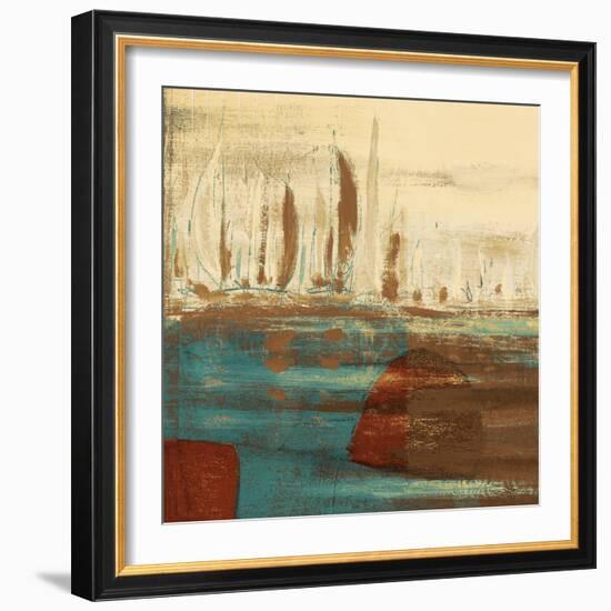 Calm Waters Square I-Kingsley-Framed Art Print