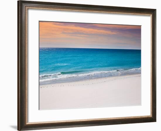 Calm White Pensacola Beach Vacation Spot-Joshua Whitcomb-Framed Photographic Print