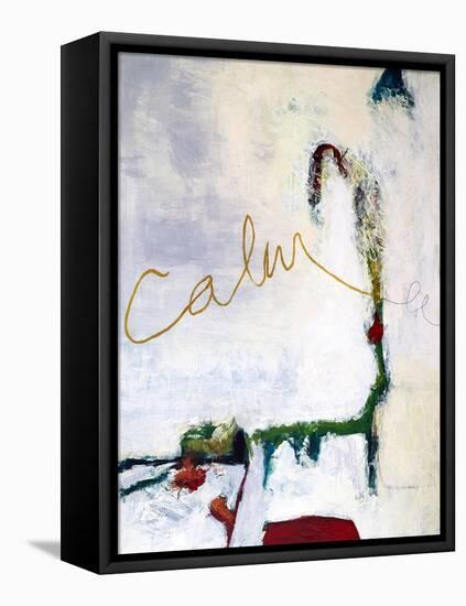 Calm-Hyunah Kim-Framed Stretched Canvas