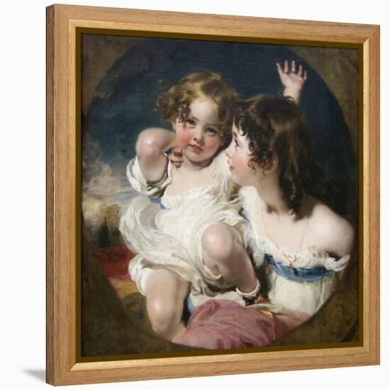 Calmady Children-Thomas Lawrence-Framed Stretched Canvas