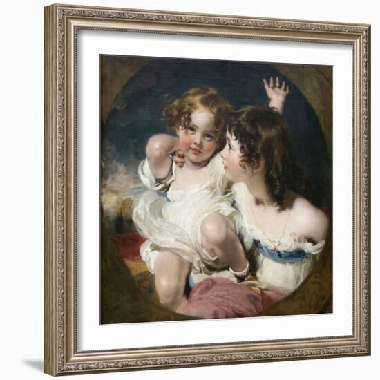 Calmady Children-Thomas Lawrence-Framed Art Print