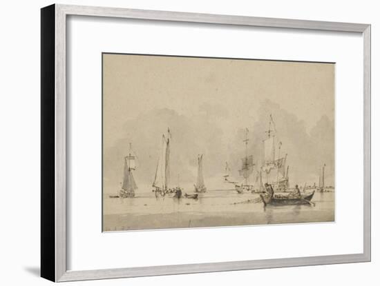 Calme plat-null-Framed Giclee Print