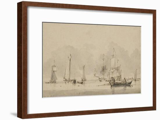 Calme plat-null-Framed Giclee Print