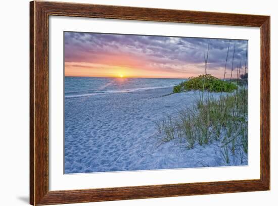 Calming Down-Mary Lou Johnson-Framed Art Print