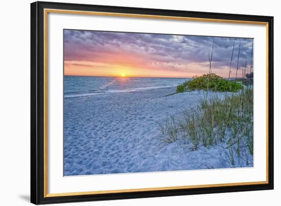 Calming Down-Mary Lou Johnson-Framed Art Print