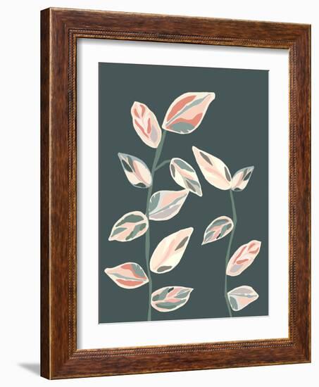 Calming Tropical Botanicals 2-null-Framed Art Print