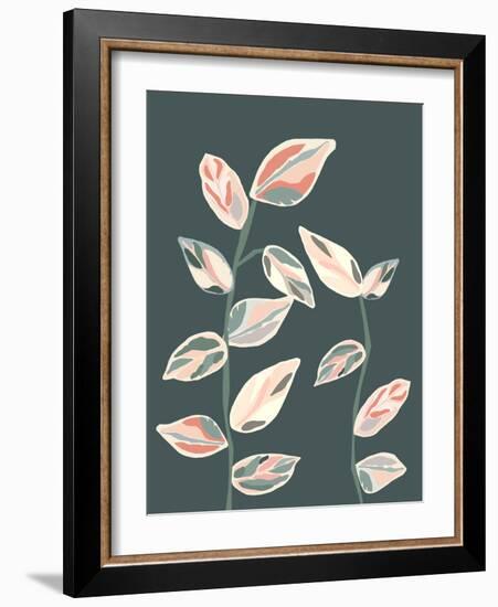 Calming Tropical Botanicals 2-null-Framed Art Print