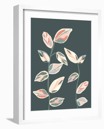 Calming Tropical Botanicals 2-null-Framed Art Print