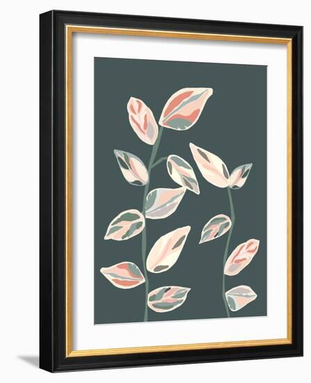 Calming Tropical Botanicals 2-null-Framed Art Print