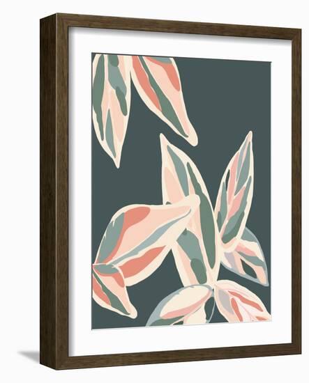 Calming Tropical Botanicals 5-null-Framed Art Print