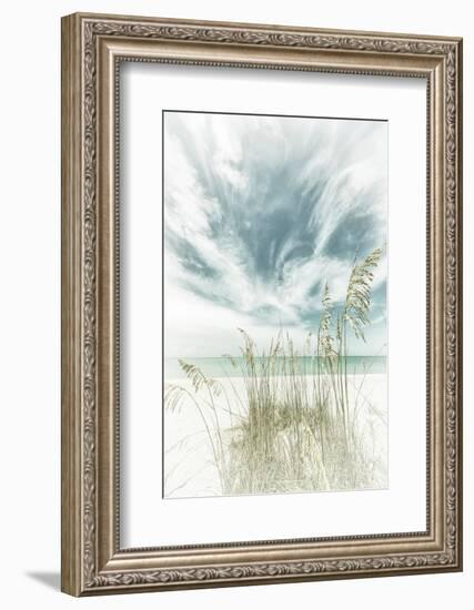 Calmness on the Beach-Melanie Viola-Framed Photographic Print