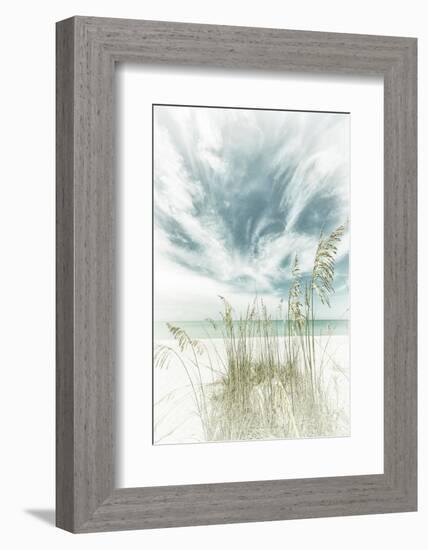 Calmness on the Beach-Melanie Viola-Framed Photographic Print