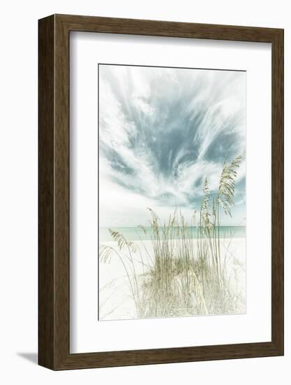 Calmness on the Beach-Melanie Viola-Framed Photographic Print