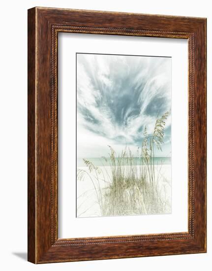 Calmness on the Beach-Melanie Viola-Framed Photographic Print