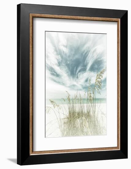 Calmness on the Beach-Melanie Viola-Framed Photographic Print