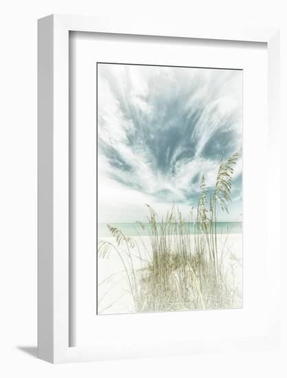 Calmness on the Beach-Melanie Viola-Framed Photographic Print