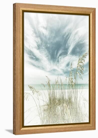 Calmness on the Beach-Melanie Viola-Framed Premier Image Canvas