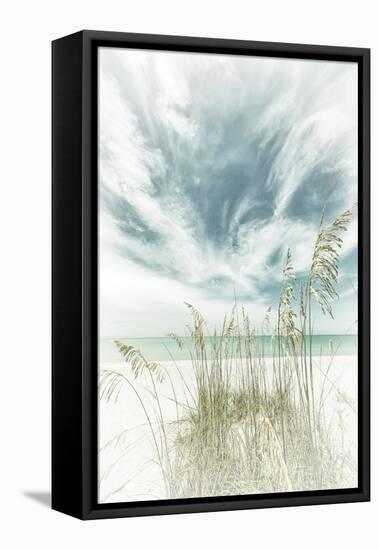 Calmness on the Beach-Melanie Viola-Framed Premier Image Canvas