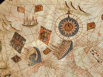The Entire Mediterranean Basin, from a Nautical Chart-Calopodio da Candia-Laminated Giclee Print