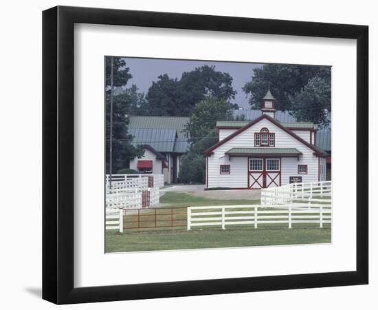 Calumet Horse Farm, Lexington, Kentucky, USA-Adam Jones-Framed Photographic Print