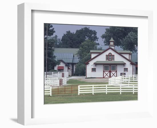 Calumet Horse Farm, Lexington, Kentucky, USA-Adam Jones-Framed Photographic Print