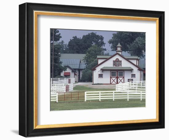 Calumet Horse Farm, Lexington, Kentucky, USA-Adam Jones-Framed Photographic Print