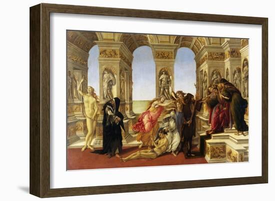 Calumny-Sandro Botticelli-Framed Giclee Print