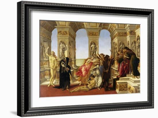 Calumny-Sandro Botticelli-Framed Giclee Print