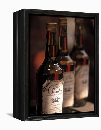 Calvados Apple Brandy, Normandy, France-Walter Bibikow-Framed Premier Image Canvas