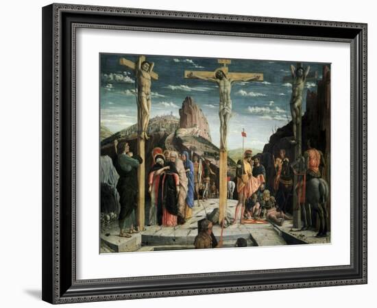 Calvary, c.1457-60-Andrea Mantegna-Framed Giclee Print