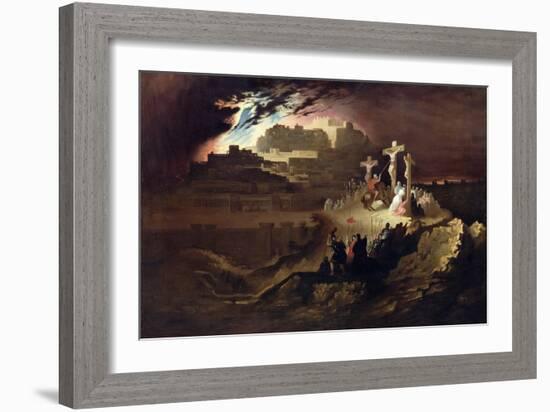 Calvary, C.1830-40-John Martin-Framed Giclee Print